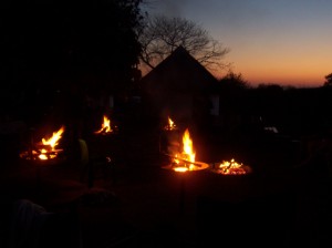Campfire at Balule