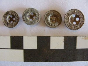 Uniform buttons from the Sabi Bridge site Uniform buttons from the Sabi Bridge site